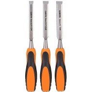 Wood Working Chisel Fiber Handle  3 Pc Set- 13, 19, 25mm