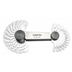 Screw Pitch Gauge - 52L Comb. - 4 to 62 & 0.25 to 6mm    Screw Pitch Gauge - 52L Comb. - 4 to 62 & 0.25 to 6mm