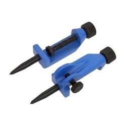 Beam Trammel Point Set of 2 - Small  Beam Trammel Point Set of 2 - Small