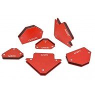  6Pc Magnetic Welding Clamp Set 